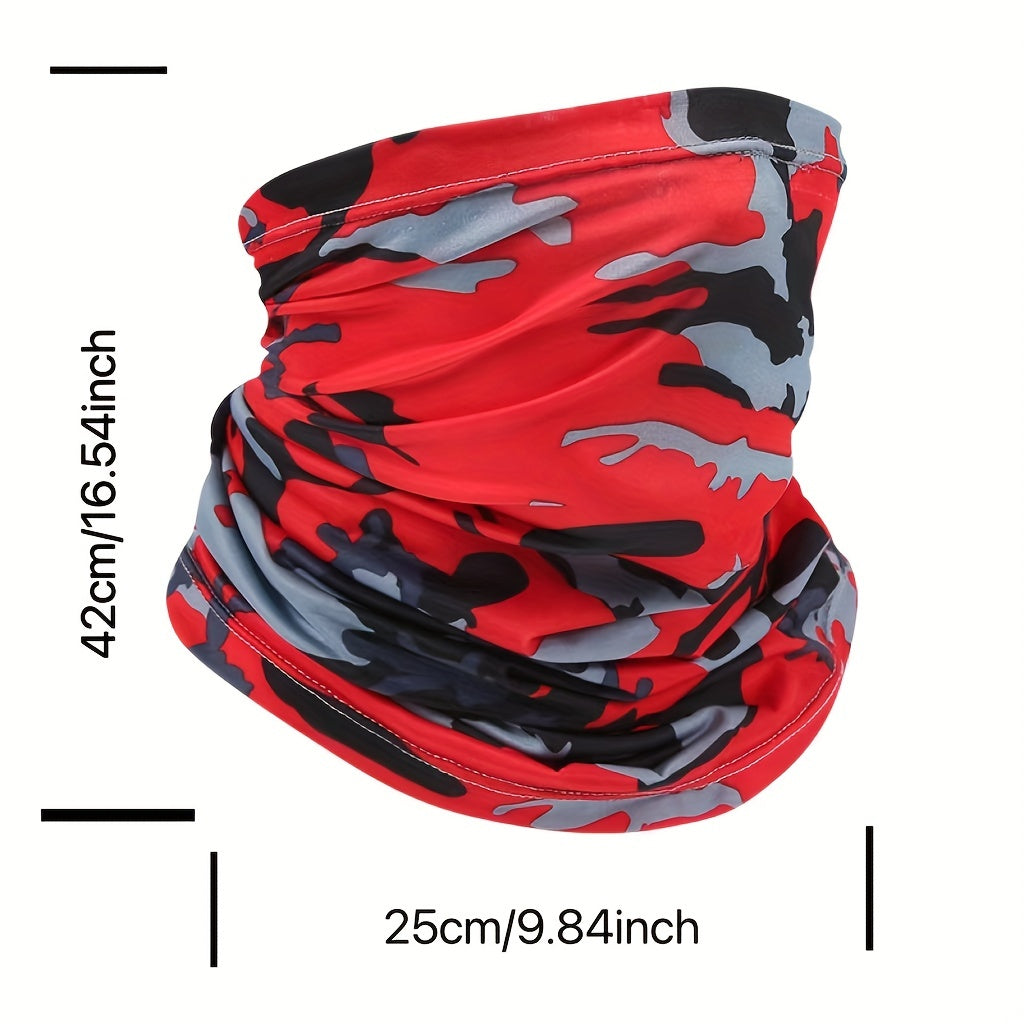 Men's Sunscreen Mask Bandana Summer Face Scarf Neck Gaiter