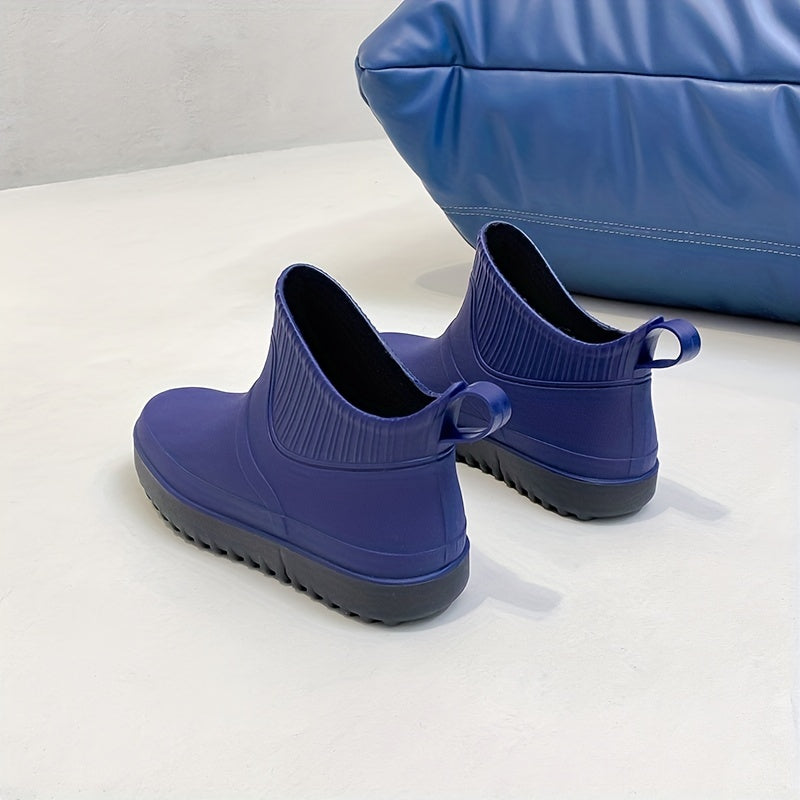 Men Rain Boots - Waterproof Non slip Shoes for Outdoor Fishing