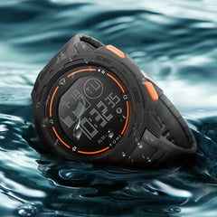 Boys & Teenagers Large Dial Sports Multifunctional Luminous Watch