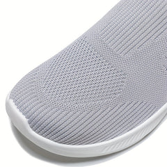 Men's Breathable Slip-on Sock Sneakers Lightweight Athletic Shoes