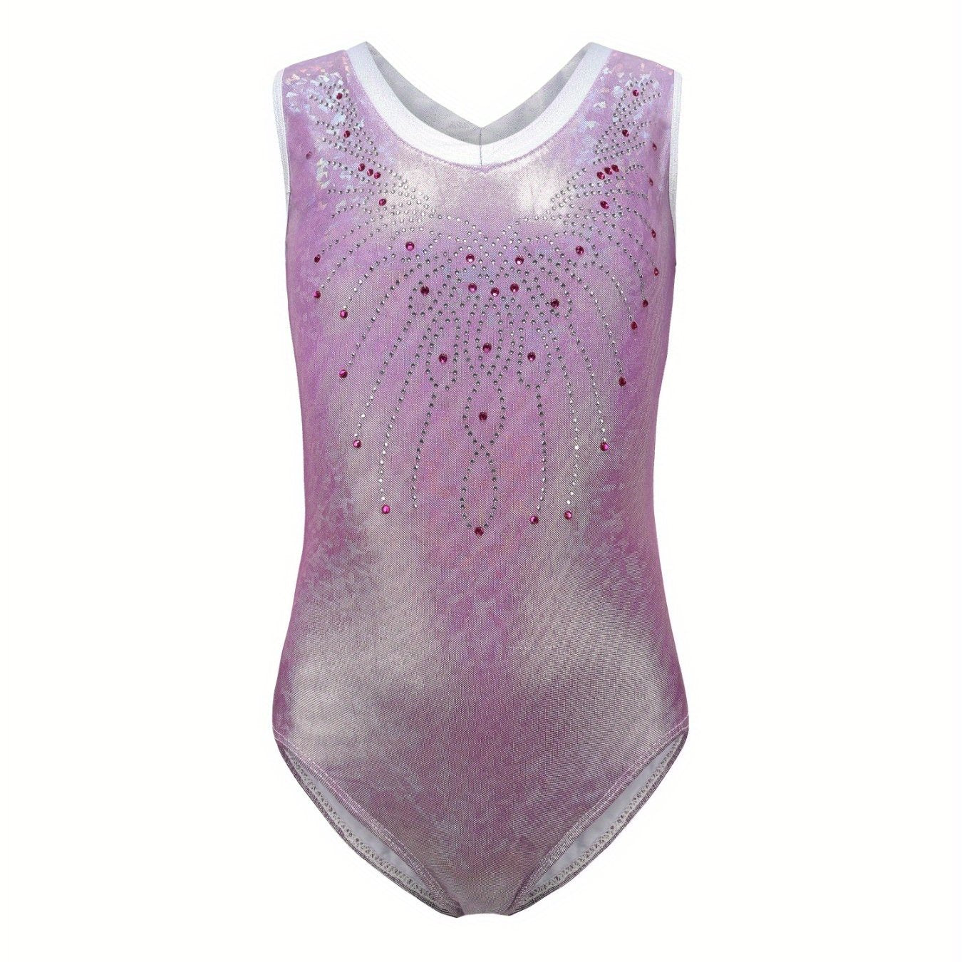 Breathable Sleeveless Ballet Leotard Dance Romper Girls Gymnastics