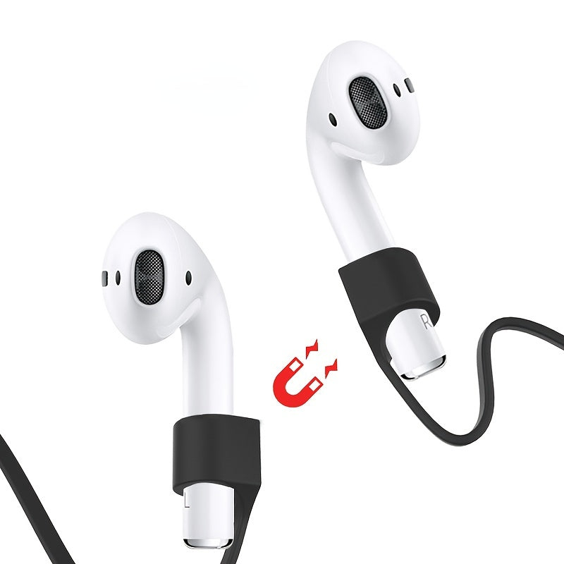 Colorful Magnetic Anti Lost Straps for AirPods Soft Silicone Sports Lanyard