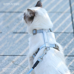 Angel Wings Cat Harness Leash Set - Escape Proof Cat I-Shaped Harness