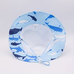 Shark Fisherman's Hat Sun Protection Bucket Hat Outdoor Beach Party Boys Girls