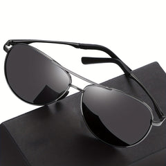 Polarized Aviator Sunglasses Lightweight UV Protection