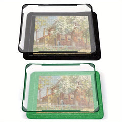 1000pc Jigsaw Puzzle Board, 8 Trays & Cover
