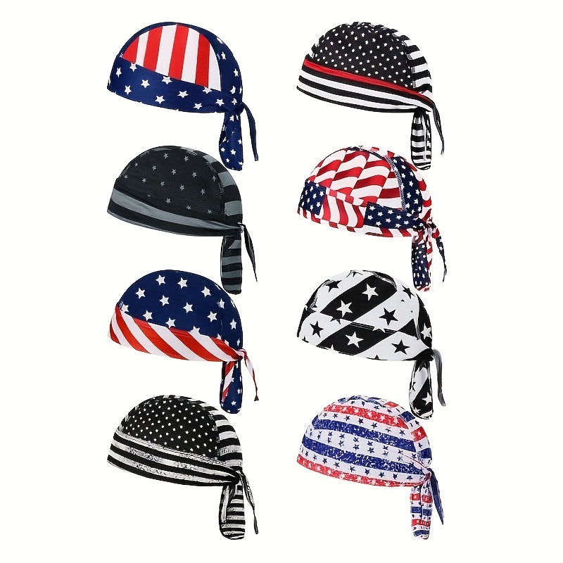 Men's Skull Cap Sweat Wicking Doo Rag Cooling Bandana