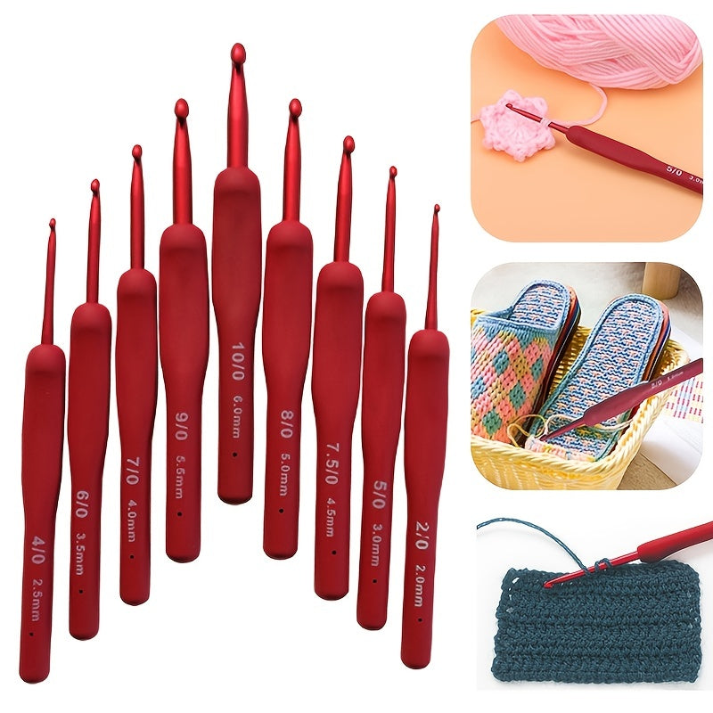 1pc Stainless Steel Crochet Set Beginner Household Crochet