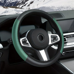 Colorful Car Steering Wheel Cover Anti Sweat Blocking Leather Universal