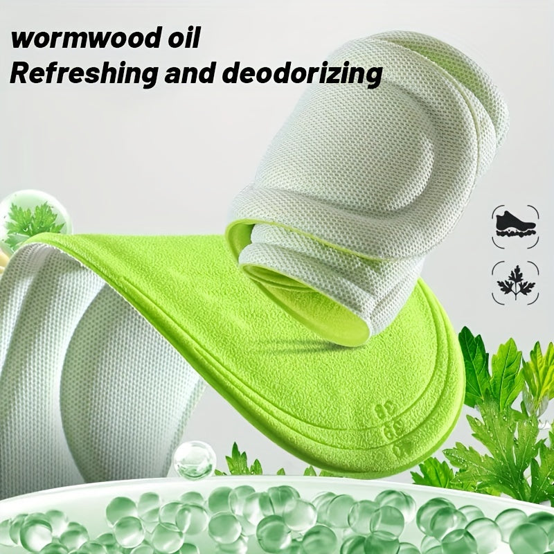 Nano Antibacterial Sport Insoles Memory Foam Orthopedic Insole