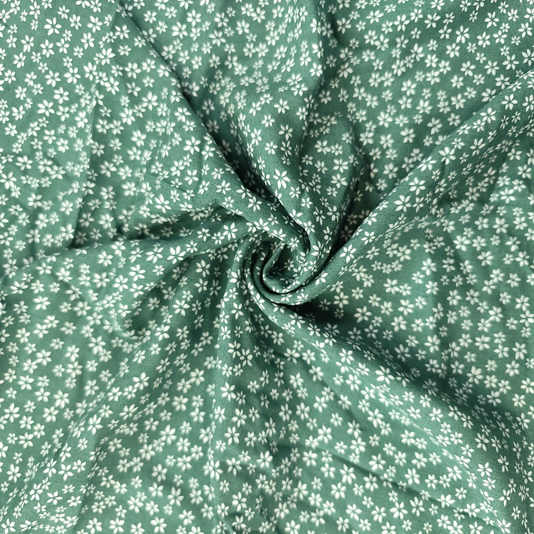 1yd Faux Cotton Fabric DIY Cloth Dress Fabric DIY Quilt