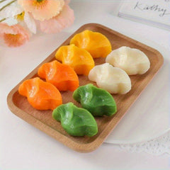 4pcs Simulated PVC Dumplings Variety Pack for Event Decor and Photography