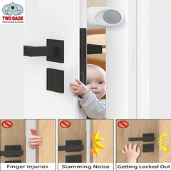 2pcs Door Stopper Baby Safety Finger Clip Protection Adjustable Guard