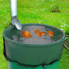 Outdoor Insect Net Bucket Screen Rain Barrel Filter