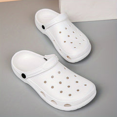 Women's Colorful Platform Clogs Slip On Soft Sole Home Shoes