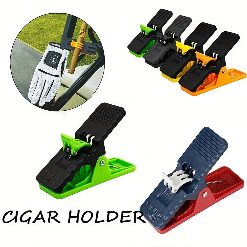 PC ABS Golf Cigar Holder Portable Clip