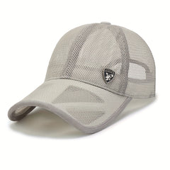 Mesh Breathable Baseball Cap Quick Drying Sports Dad Hat Sun Hats