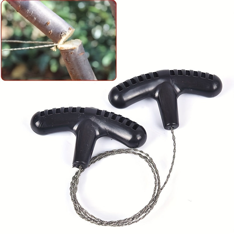 PP Handle Mini Pocket Saw Stainless Steel Wire Saw