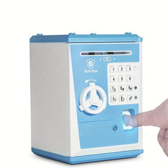 Kids ATM Bank w/ Fingerprint Password - Money Savings Jar