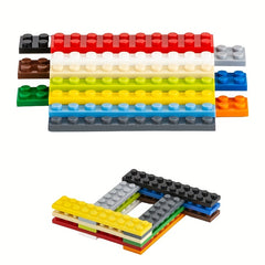 20pcs 3832 Small Building Blocks 2x10 Basic Bricks Short Plank Thin Board