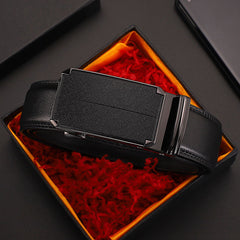 Leather Belt Men's Casual Business Jeans Belt