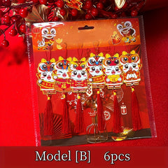 Wedding Character 3D Decorations 6pcs Pack