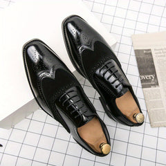 Men's Lace Up Business Shoes Low Top Classic for Many Occasions