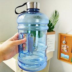 Large Capacity Sports Water Bottle 2350ml Leakproof Outdoor Fitness Travel