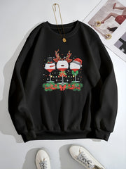 Women's Christmas Sweatshirts Long Sleeve Winter Pullovers