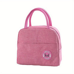 Insulated Lunch Box Bag Aluminum Foil Bento Cooler Handbag for Work & Out