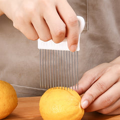 Stainless Steel Onion Needle Fork Loose Meat Needle Vegetable Fruit Slicer