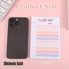 Daily To Do List Sticky Notes Candy Portable Planner For Coworkers
