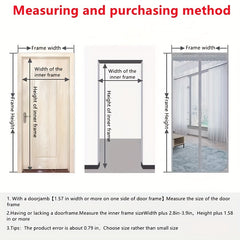 Magnetic Screen Door for Bug-Free Fresh Air