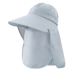 Summer Cap with Neck Shield for Beach Sports & Cycling