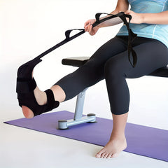 1pc Elastic Yoga Training Straps for Stretching & Physical Therapy