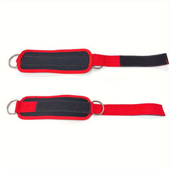 Adjustable Ankle Strap Double D Ring Anti Sprain Fitness Ankle Strap