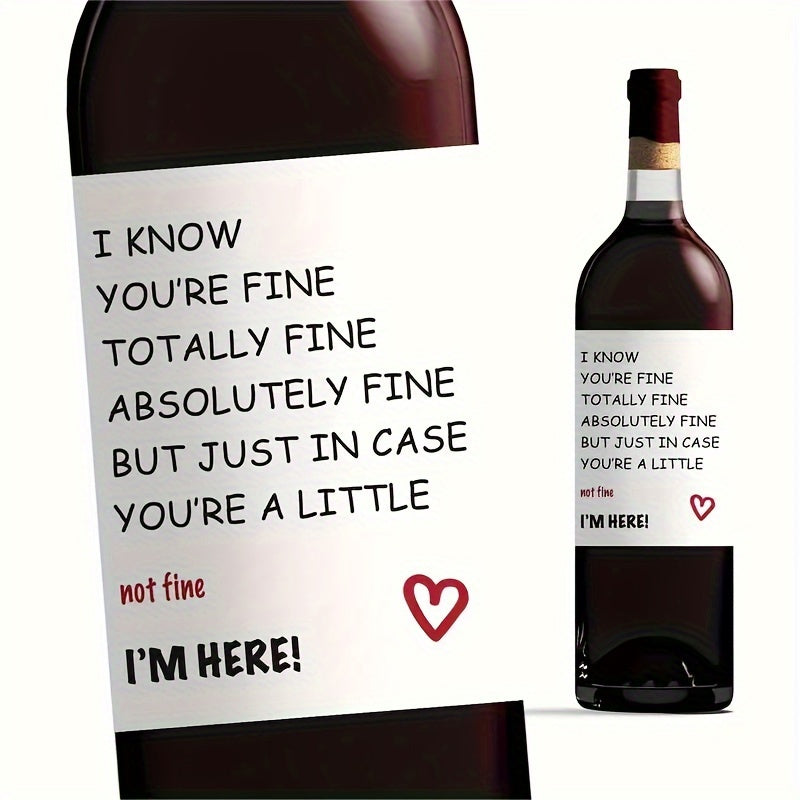 2pcs Funny Happy Birthday Wine Bottle Labels for Friends