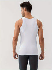 Men's Quick Dry Tank Top High Stretch Sleeveless Shirt