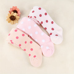 Baby Girl Polka Dot Pantyhose Leggings