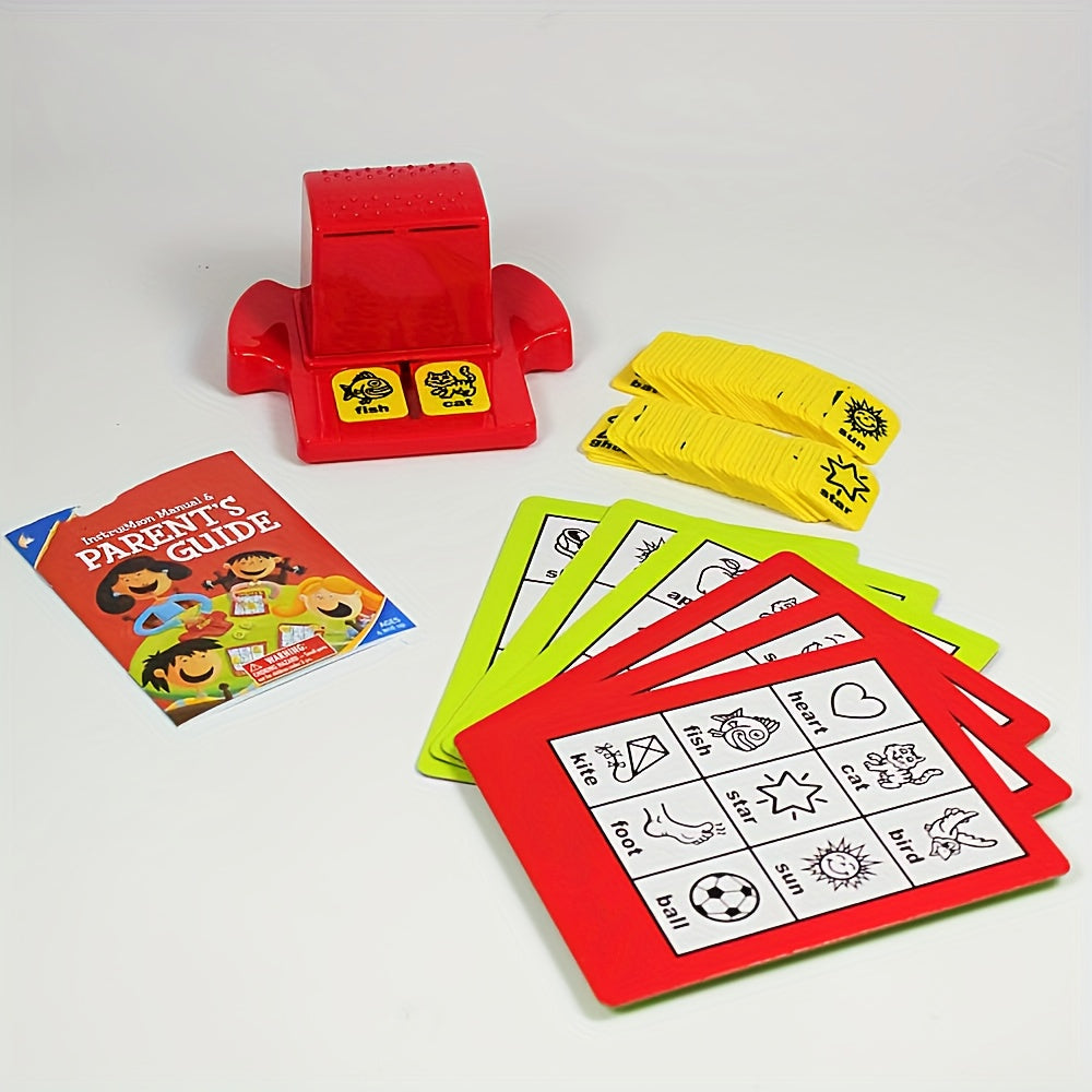 Quick Response Ability Puzzle Table Game for Early Reading - Ages 3-7