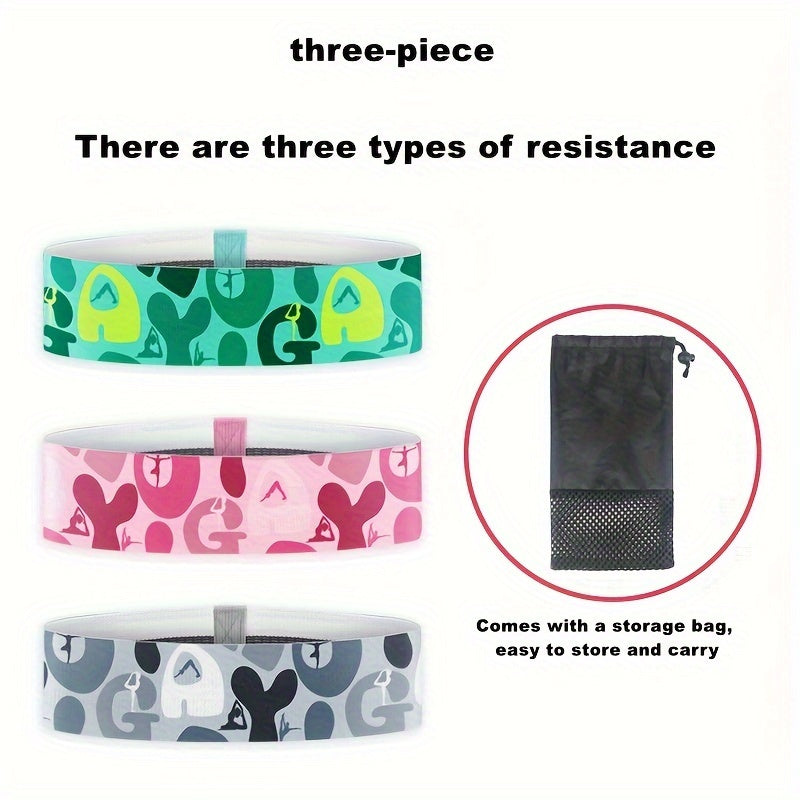 Yoga Resistance Band Fitness Elastic Stretching Band for Buttocks Lifting