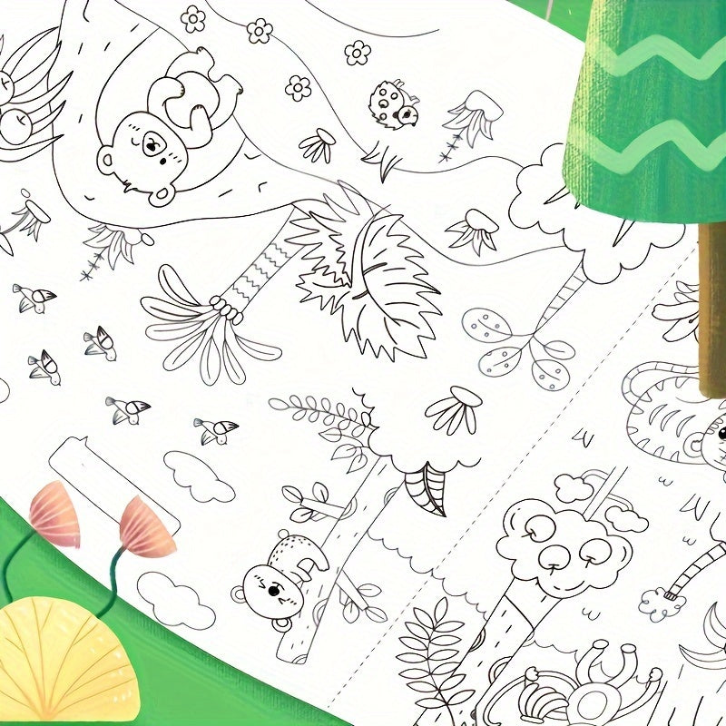 DIY Coloring Paper Roll for Painting, Roll 299 Drawing