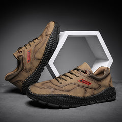 Men's Outdoor Rubber Sole Walking Sneakers Hiking Shoes