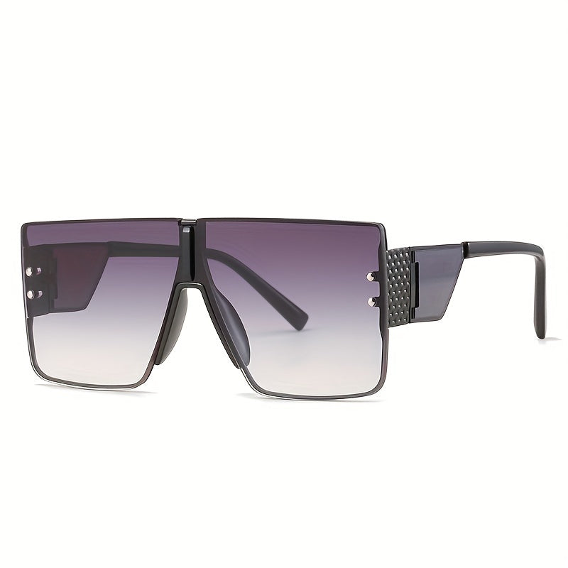 Men's Large Square Sunglasses for Driving Outdoor