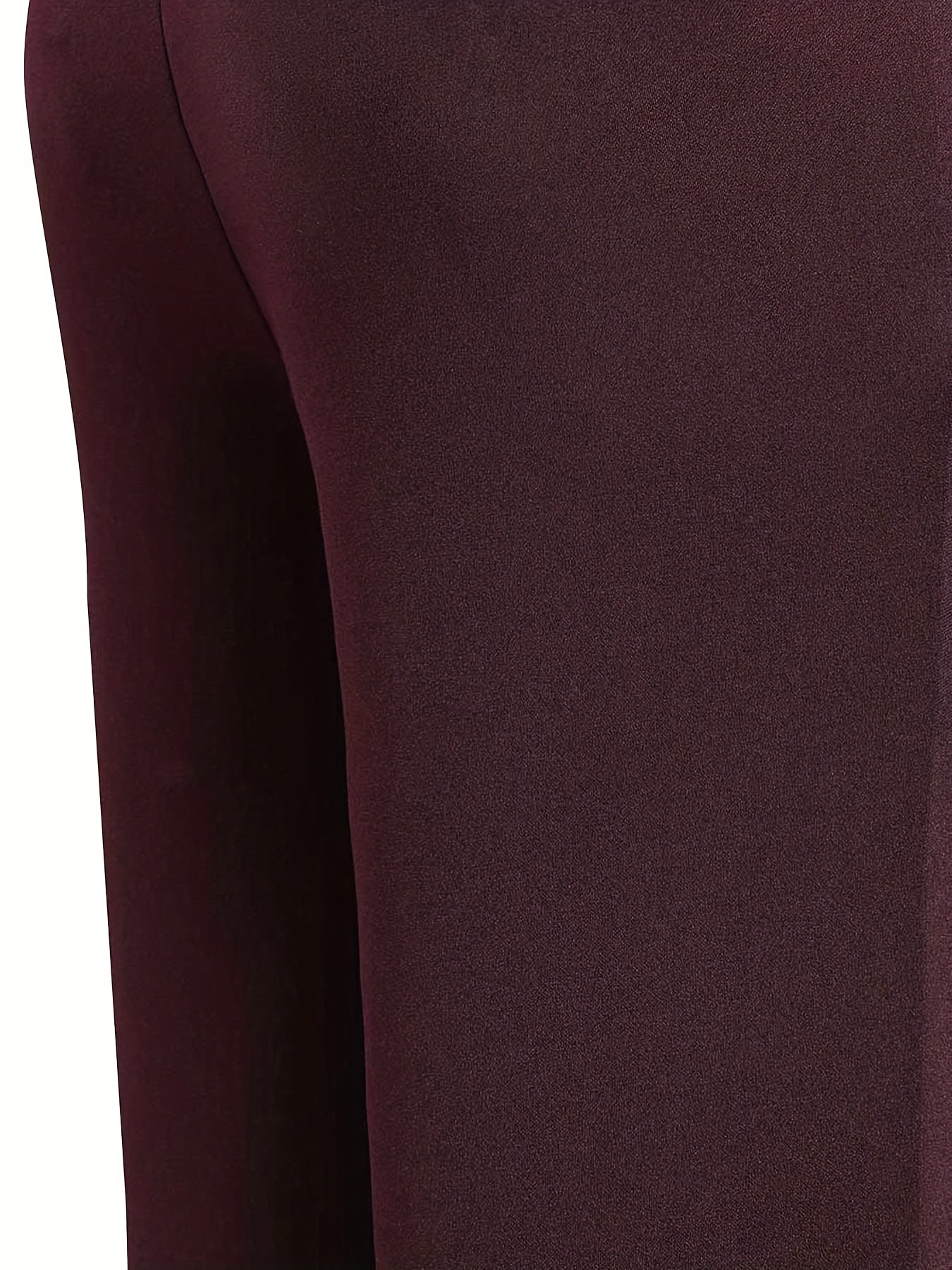 Men's Solid Stretch Dress Pants for Business