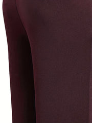 Men's Solid Stretch Dress Pants for Business
