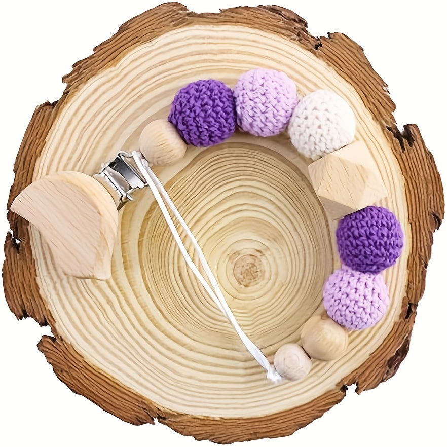 50PCS Faceted Geometric Wood Beads Natural DIY Wooden Spacer Beads