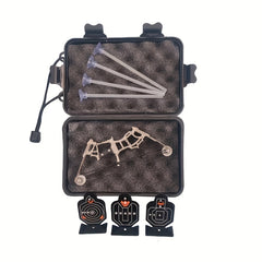 Mini Composite Bow Archery Set with Suction Cup Arrows & Targets