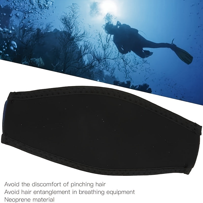 Neoprene Strap Diving Mask Hair Protection for Water Sports