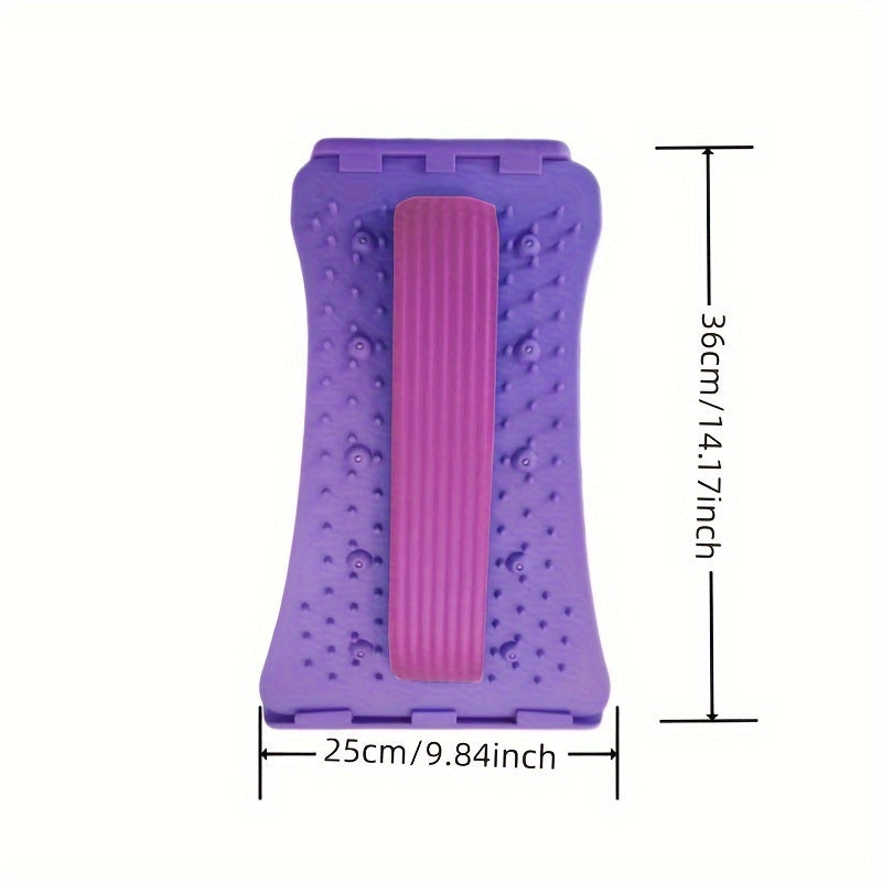 Plastic Pilates Spine Corrector Yoga Fitness Stretching Board